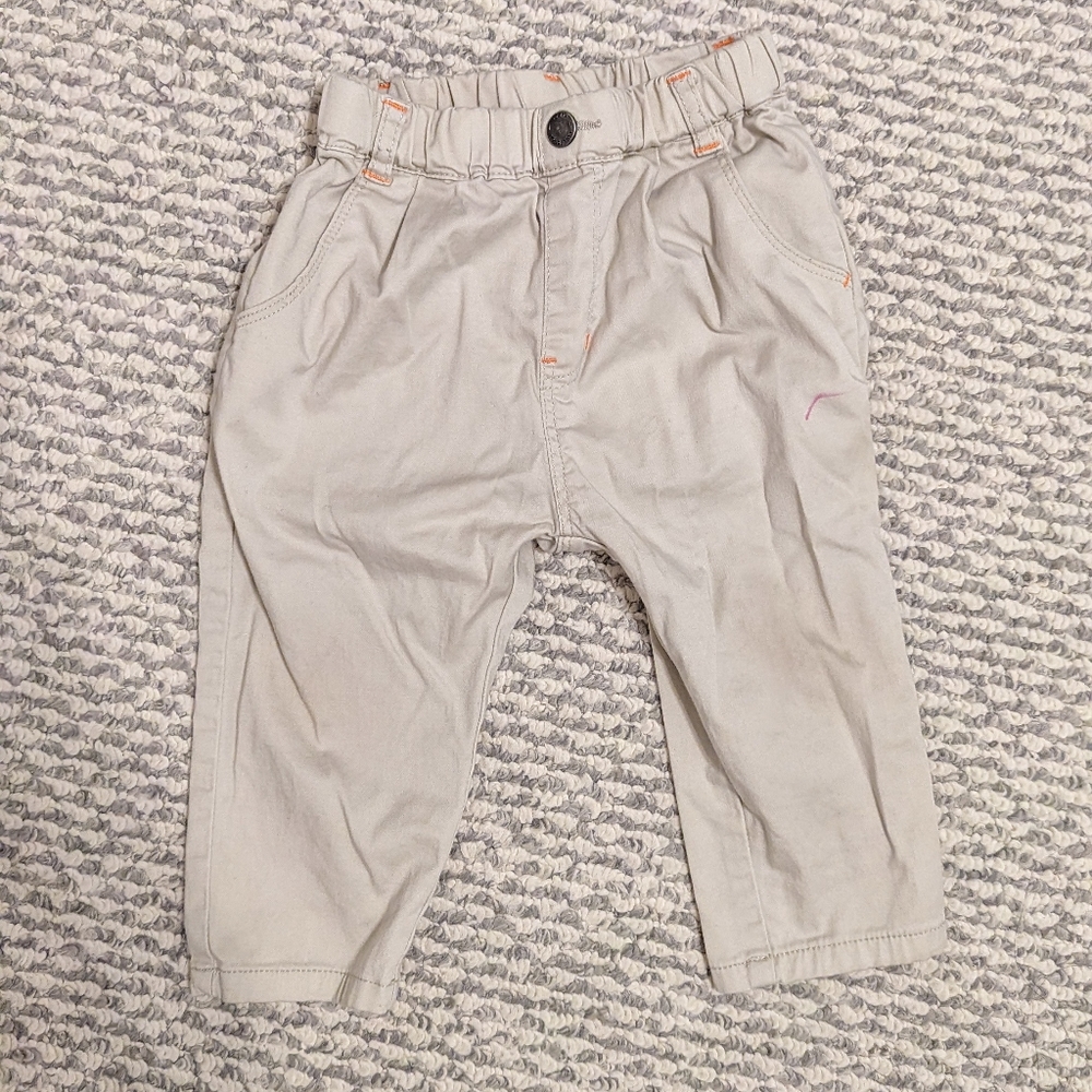 Zara Baby Toddler Boys Relaxed Pants, 12-18 Months